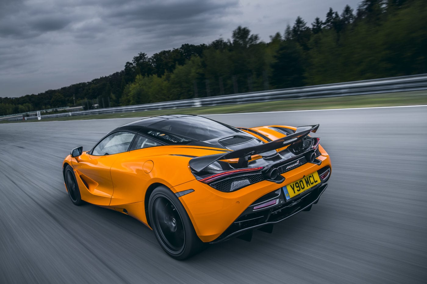 Mclaren 720s GT3 Testing - Brno