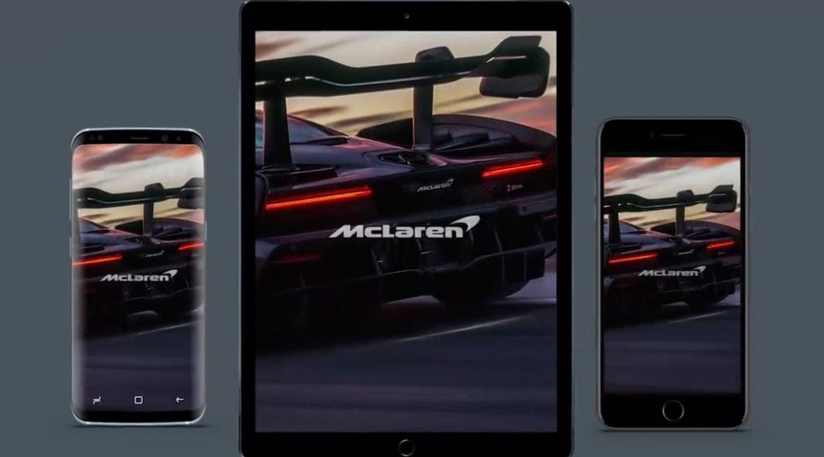 Download the McLaren App ASAP duPont REGISTRY News