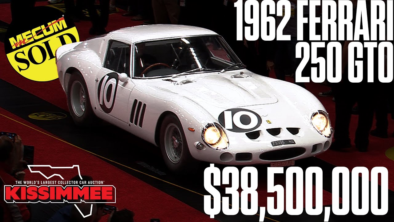 Ferrari Dominates Mecum Kissimmee 2026: $38.5 Million 250 GTO and the Bachman Collection Steal the Show