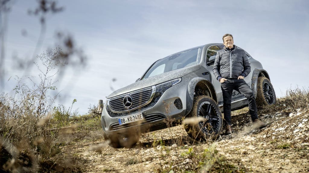 Elektroauto der Extreme: Elektrischer Luxus goes offroadElectric car of extremes: Electric luxury goes off-road