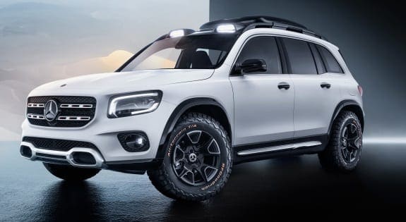 Mercedes-Benz Concept GLB: So geräumig und robust kann kompakt seinMercedes-Benz Concept GLB: This is how spacious and robust a compact car can be