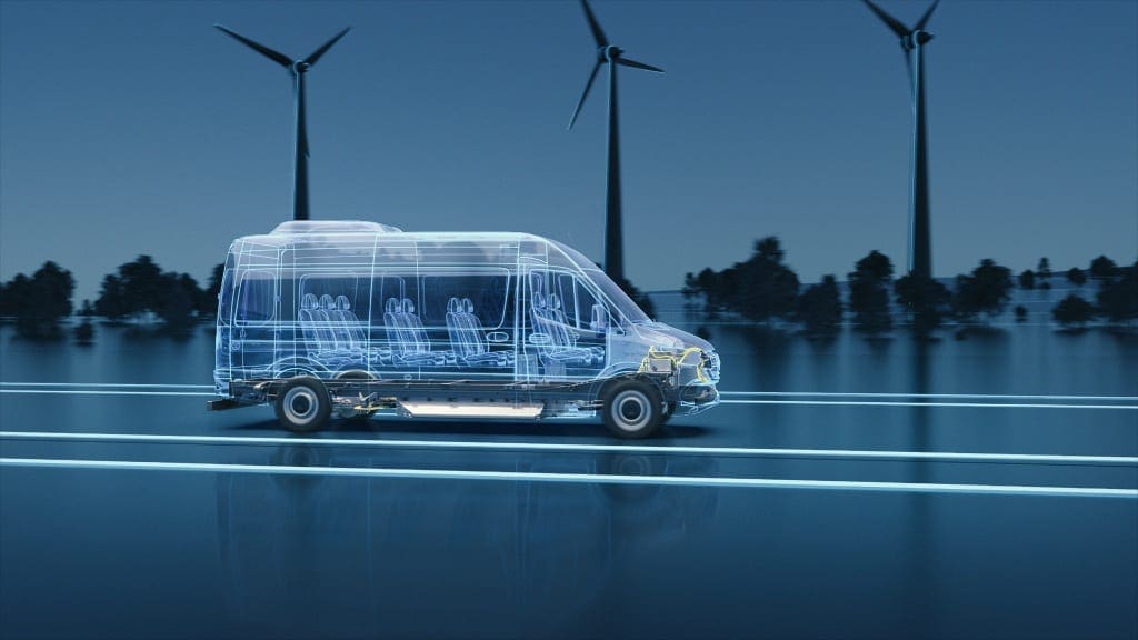 Mercedes sprinter electric 1