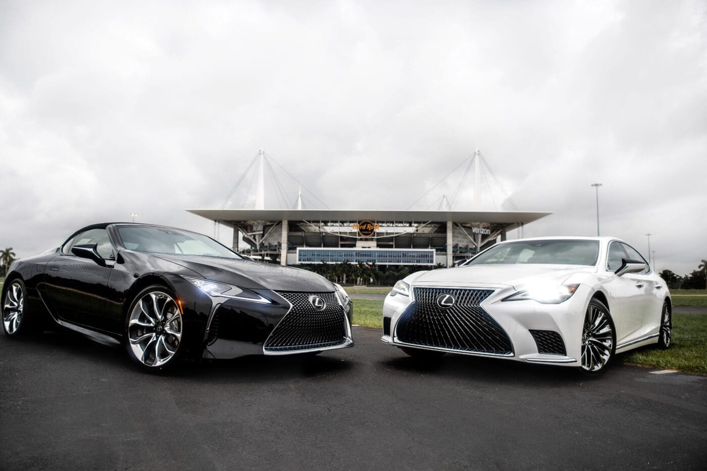 Miami Dolphins Lexus Announcement Photo 1