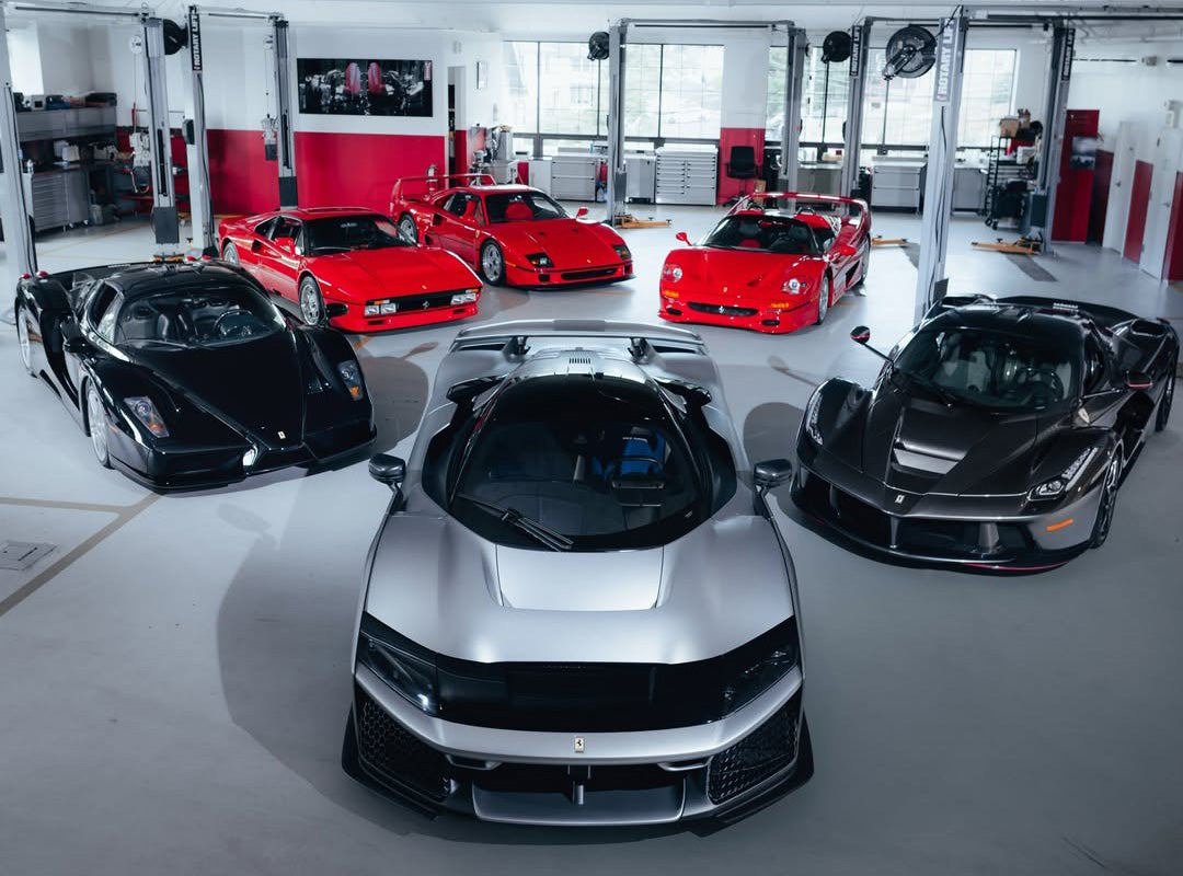 Miller Motorcars Marks 50 Years with a Ferrari Halo Car Showcase