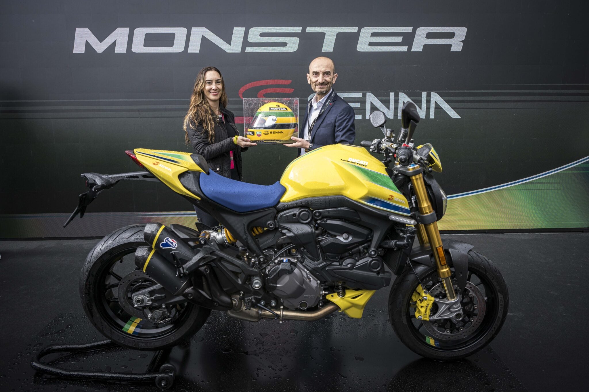 Ducati Honors Ayrton Senna with Limited-Edition Monster Motorcycle