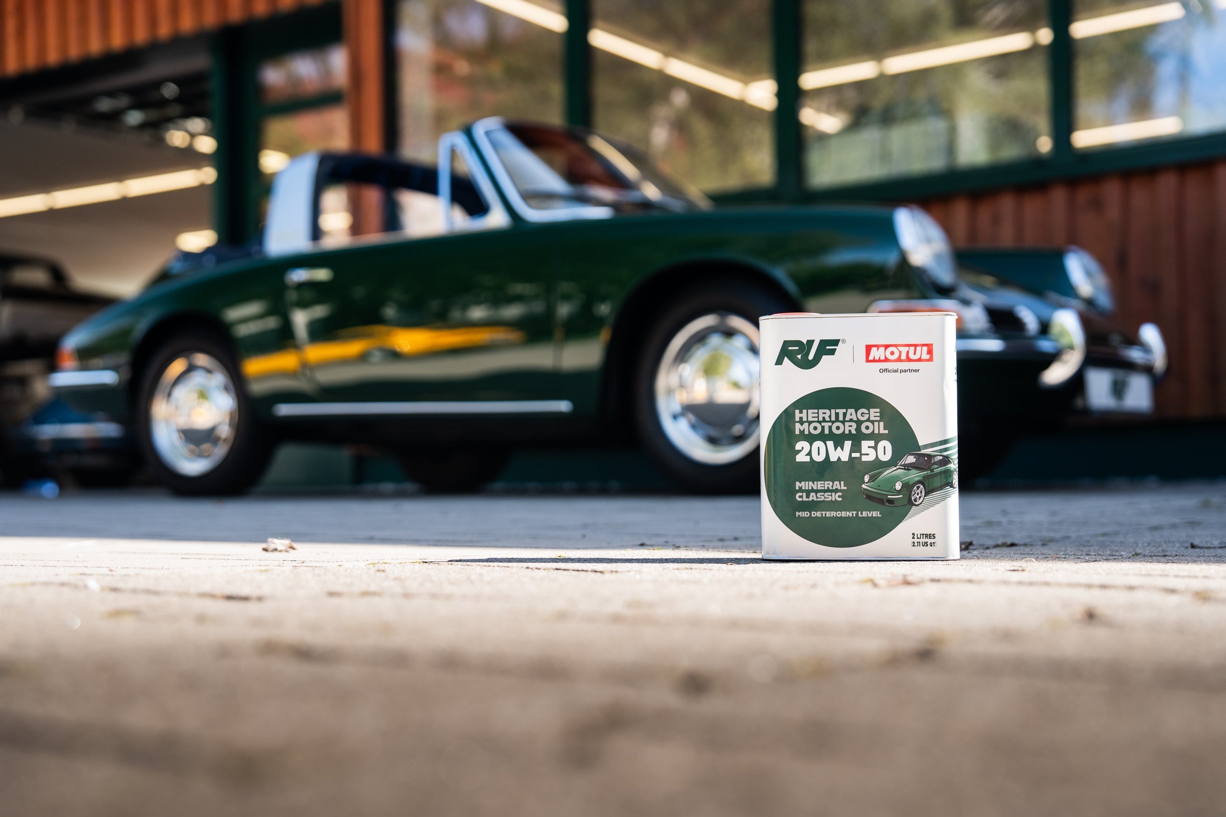RUF and Motul Create Heritage Motor Oil for Classic Air-Cooled Engines