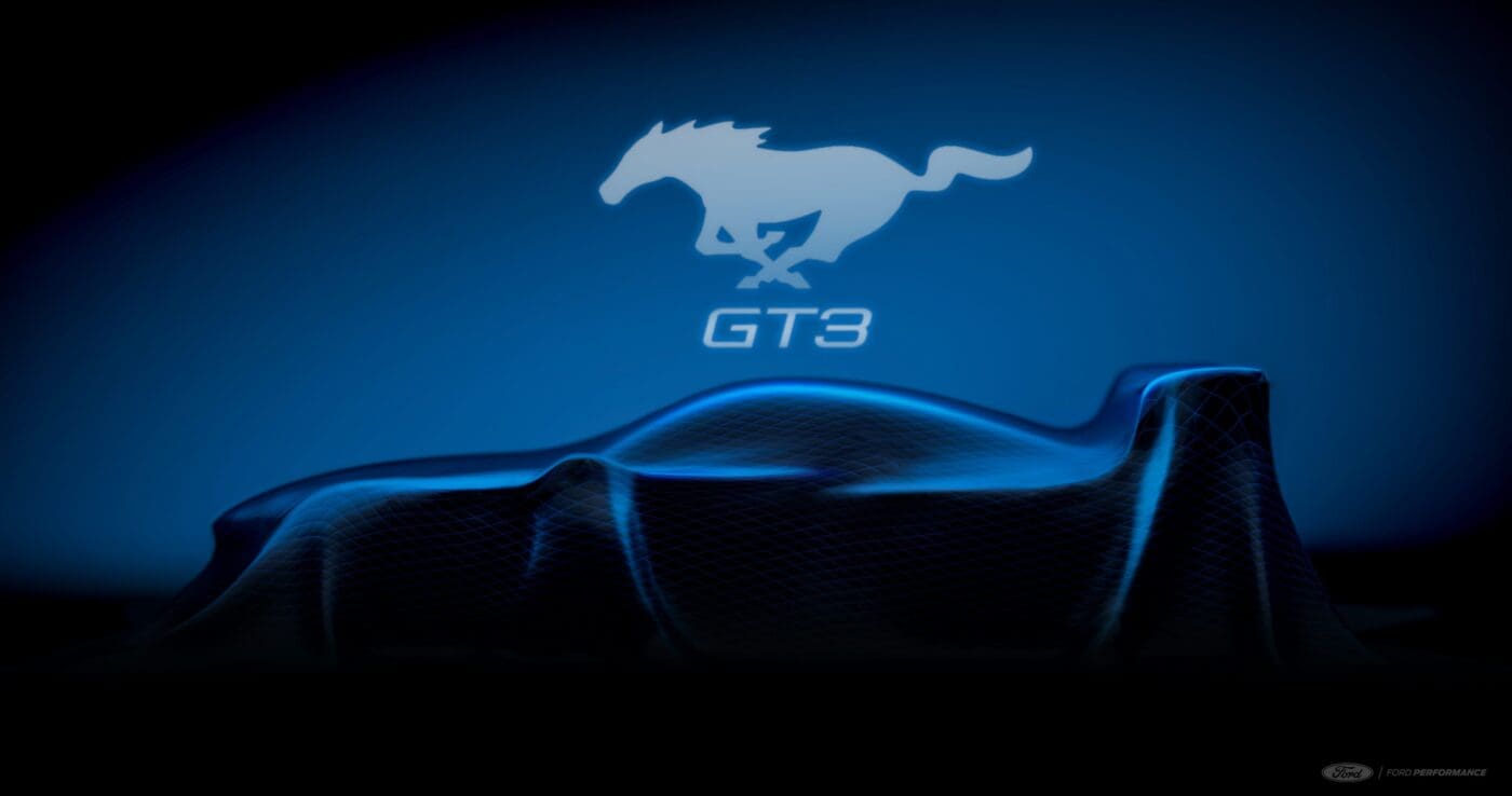 Ford Announces New Mustang GT3 To Debut in 2024