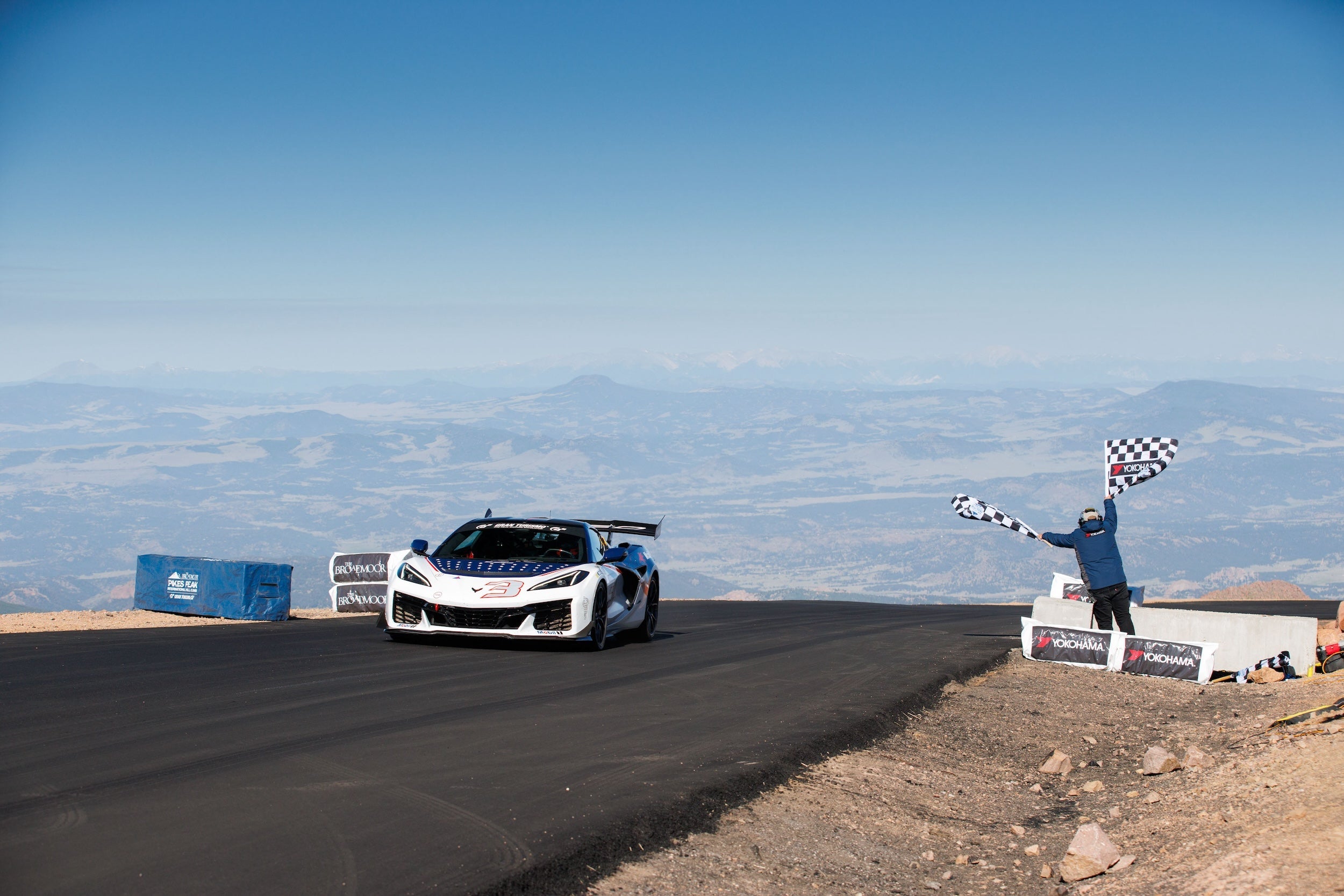 Corvette ZR1X Obliterates Pikes Peak Hill Climb Production Car Record