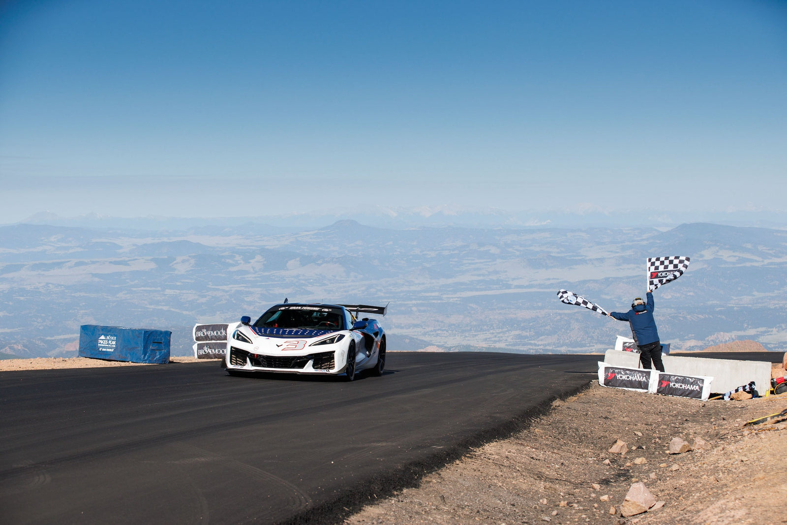 Corvette ZR1X Obliterates Pikes Peak Hill Climb Production Car Record