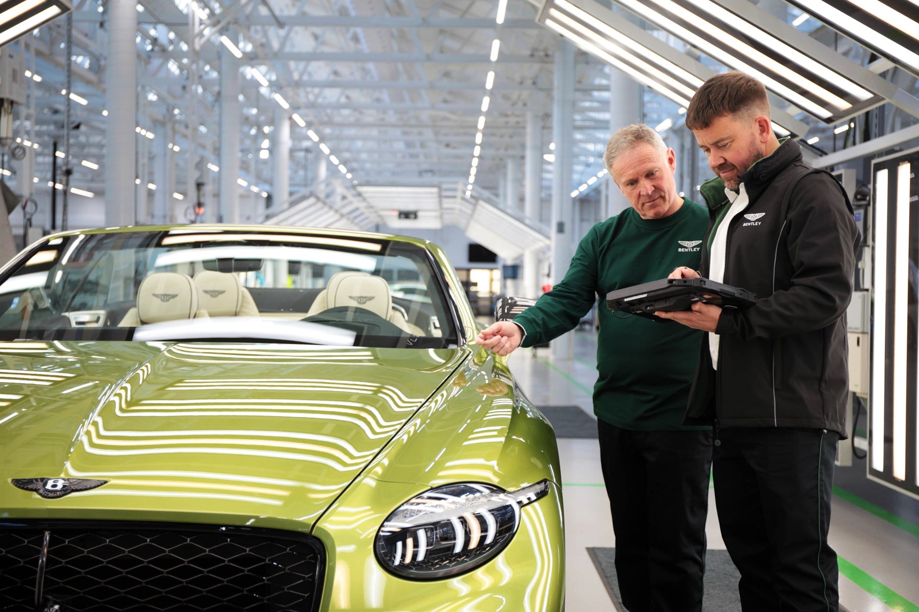 How EV Safety Is Changing What Factory Workers Wear at Bentley