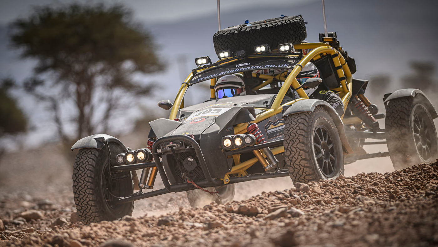Customer-Owned Ariel Nomad Completes The 2026 Morocco Desert Challenge