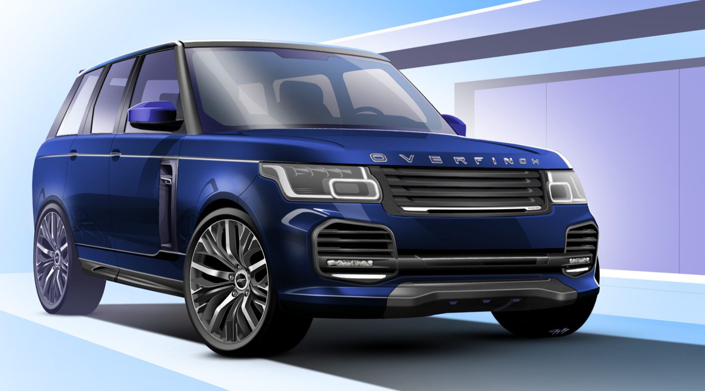 Overfinch 2018 MY front 3 qtr