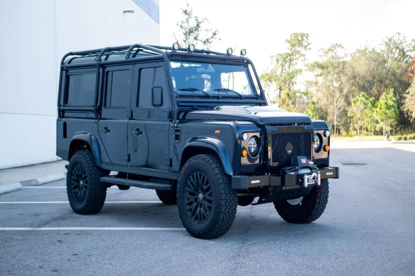 Fully Customized 1989 Land Rover Defender 110 Build For Sale – duPont ...