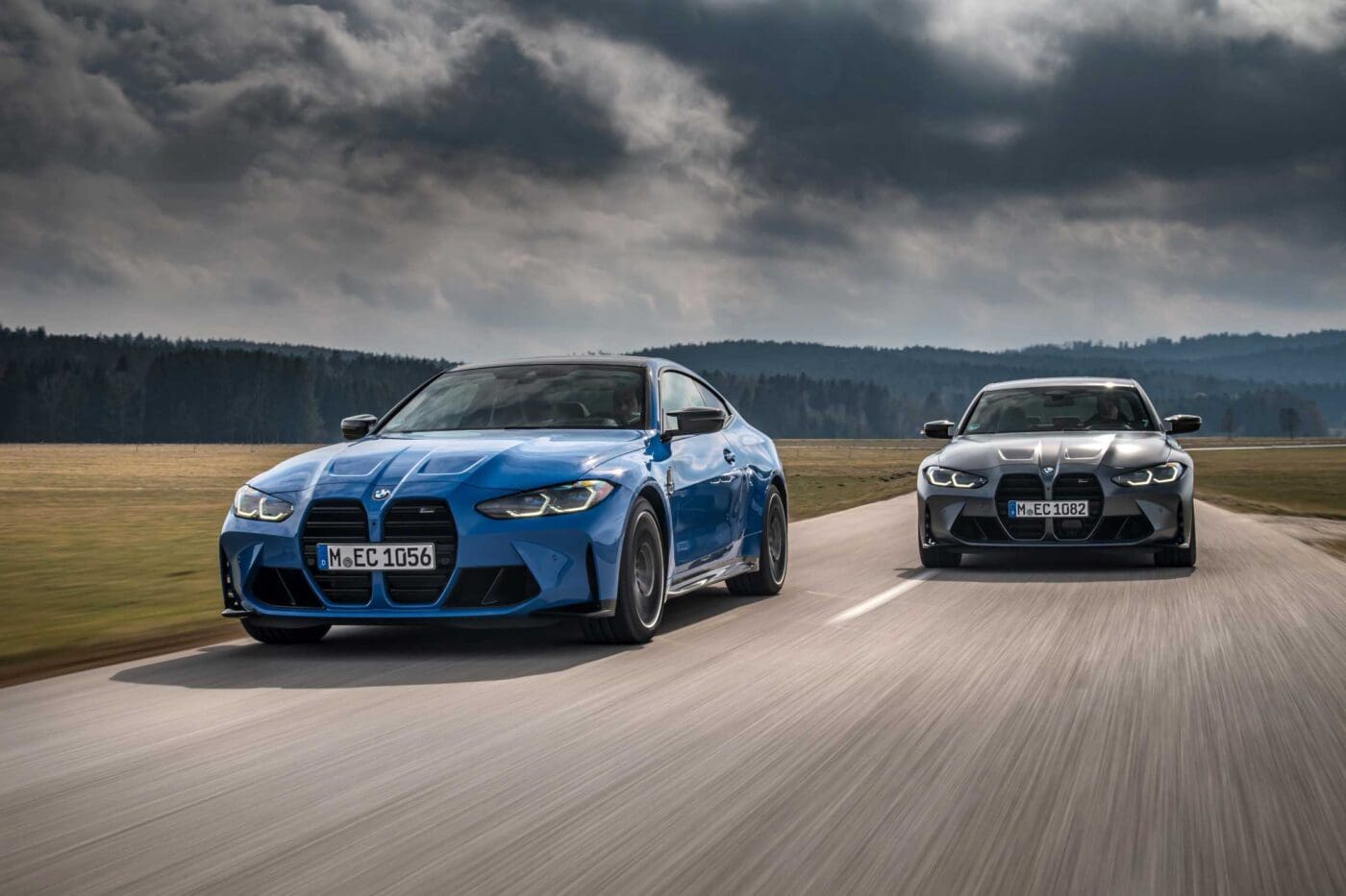 P90416613 the all new bmw m3 competition sedan with m xdrive and the all new bmw m4 competition coup with m xd 2250px