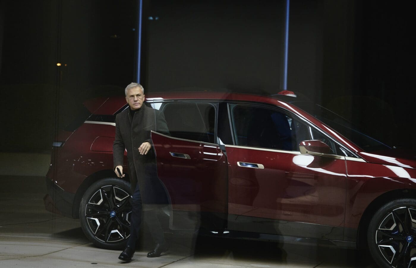 Christoph Waltz Escapes A Christmas Party In BMW's Christmas Film