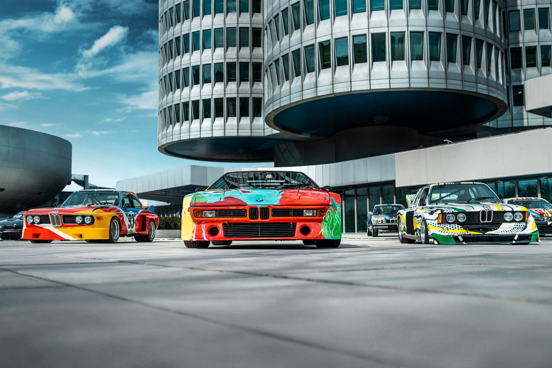 For the First Time Ever, BMW Brings All Art Cars Together