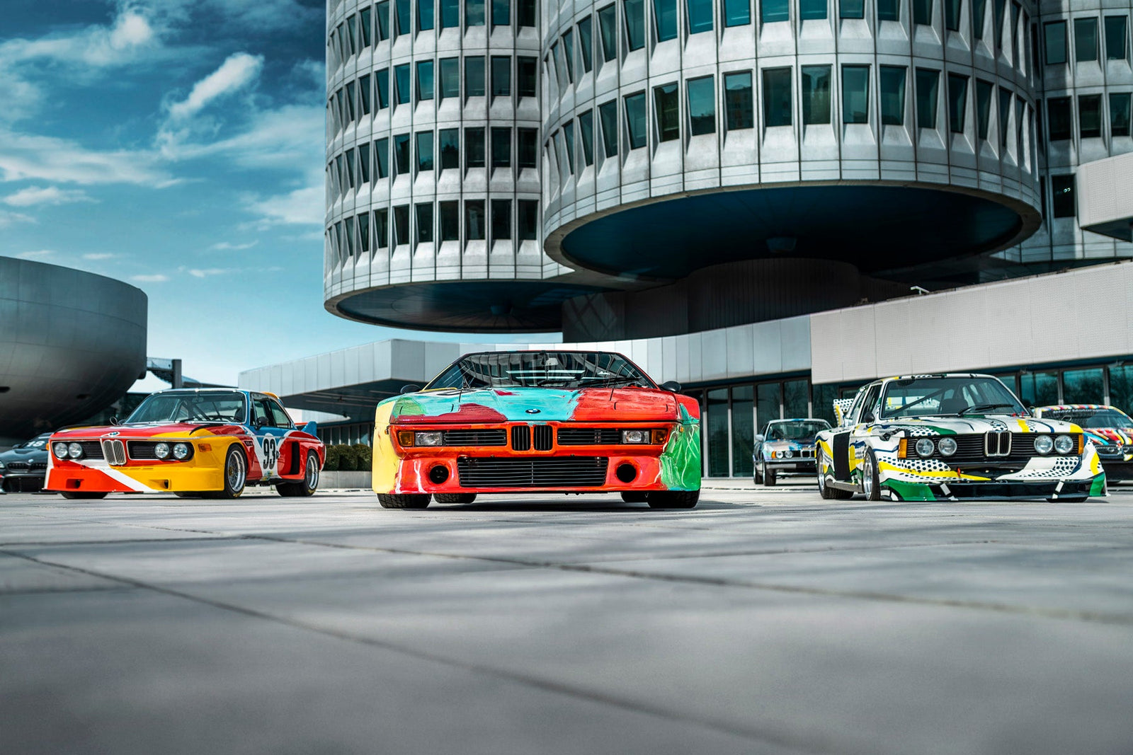 For the First Time Ever, BMW Brings All Art Cars Together