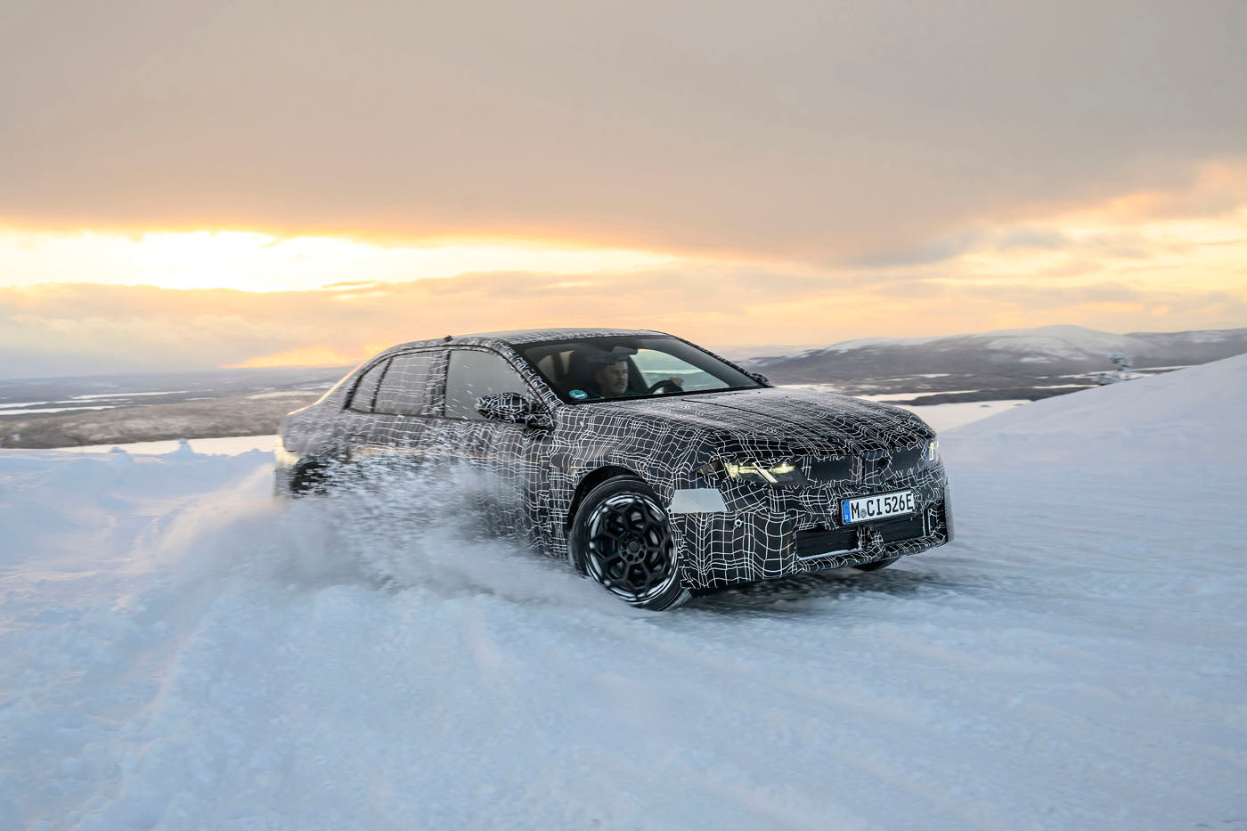 BMW Fine-Tunes The New i3 In Arjeplog, Sweden