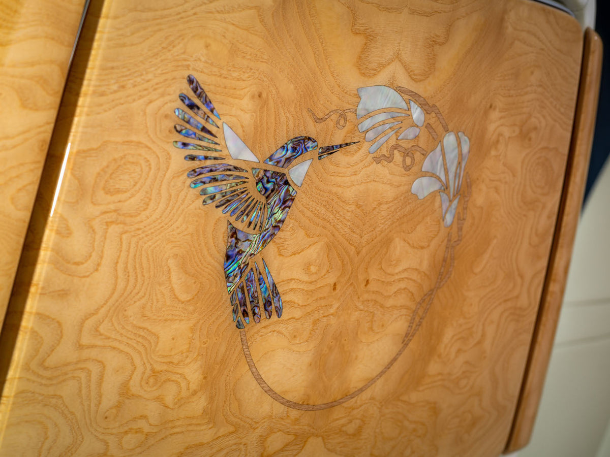 Rolls-Royce Debuts Abalone Marquetry In The New Phantom Hummingbird
