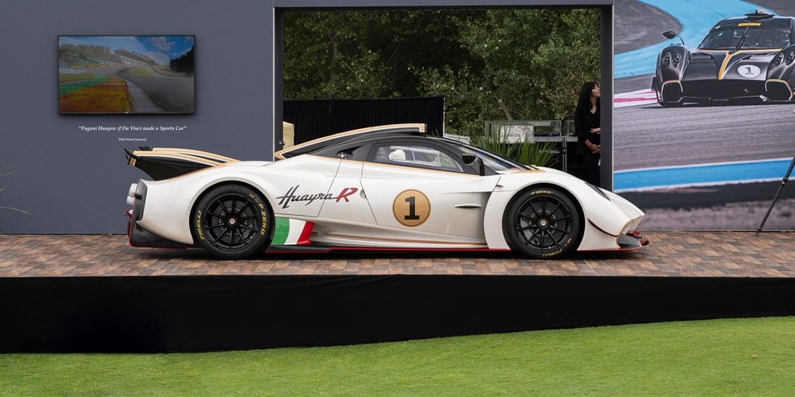 Watch The 838HP Pagani Huayra R Makes Its U.S. Debut On
