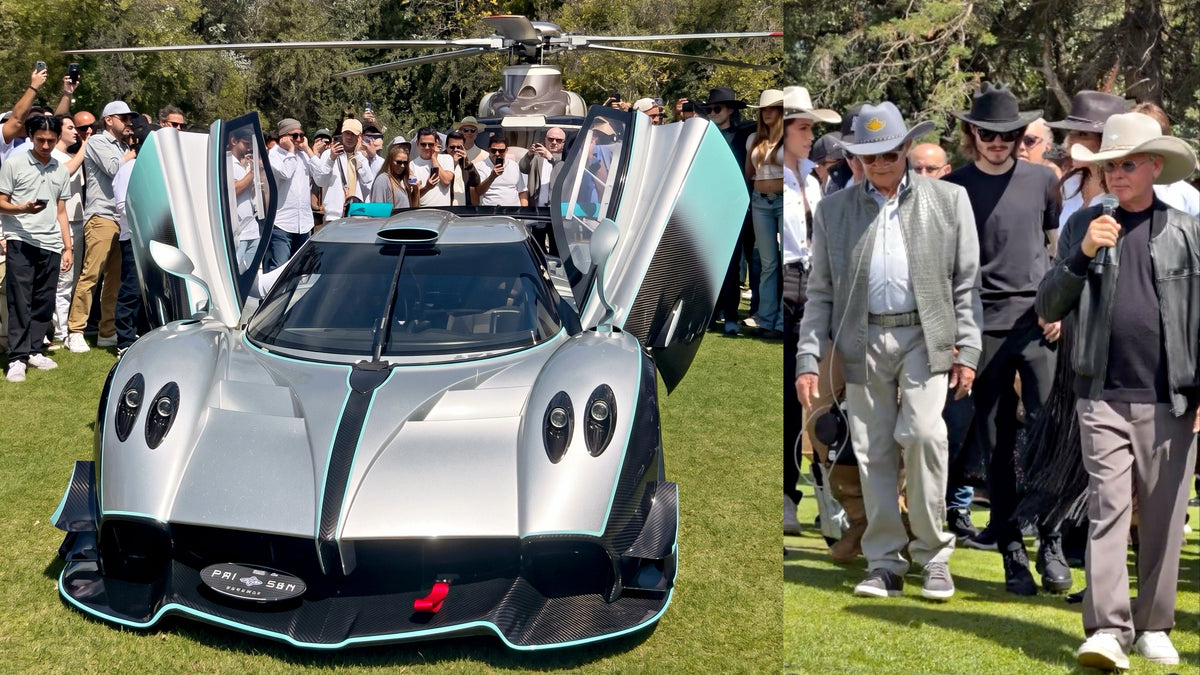 #6 of 35 Track-Only Pagani Huayra Evo R Roadster Revealed at the 2026 Pastejé Automotive Invitational