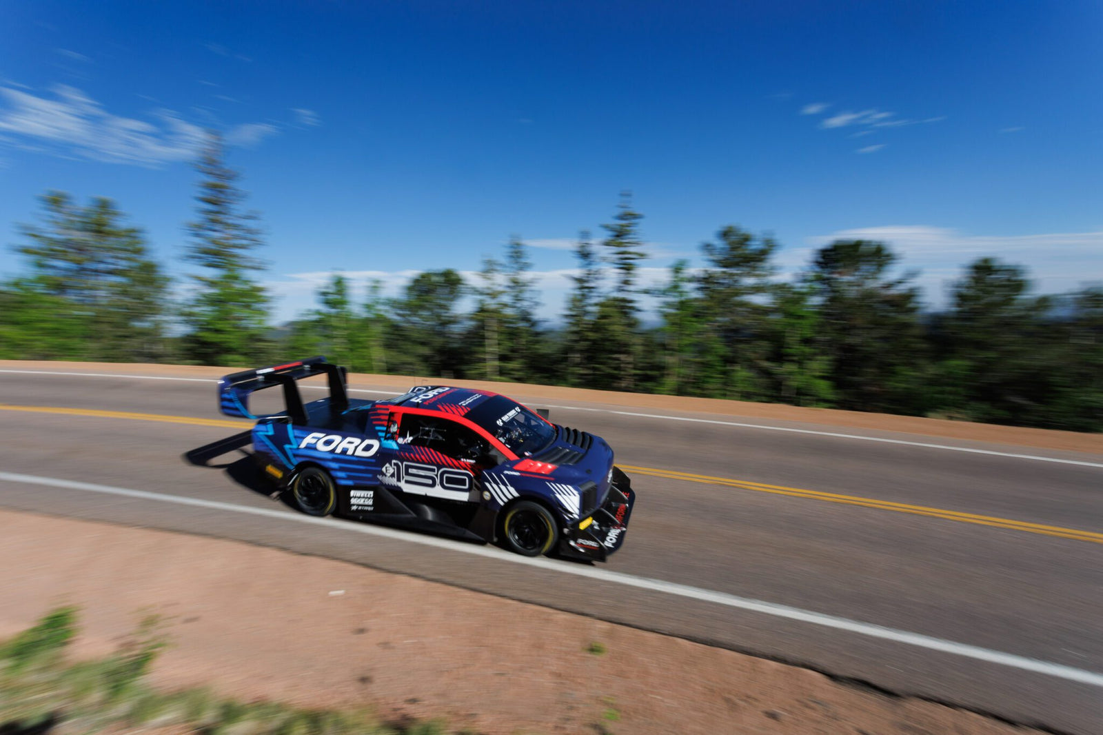 F 150 Lightning SuperTruck at Pikes Peak