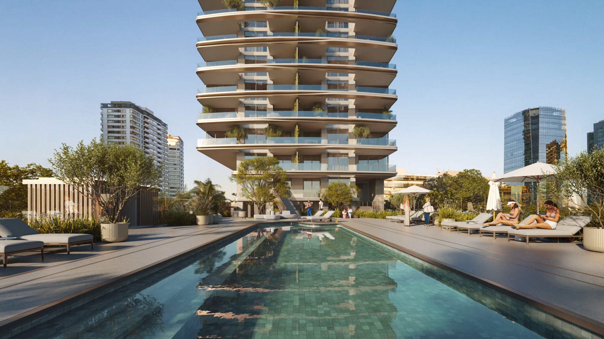 Pininfarina Unica Tower Pool B 01 E00