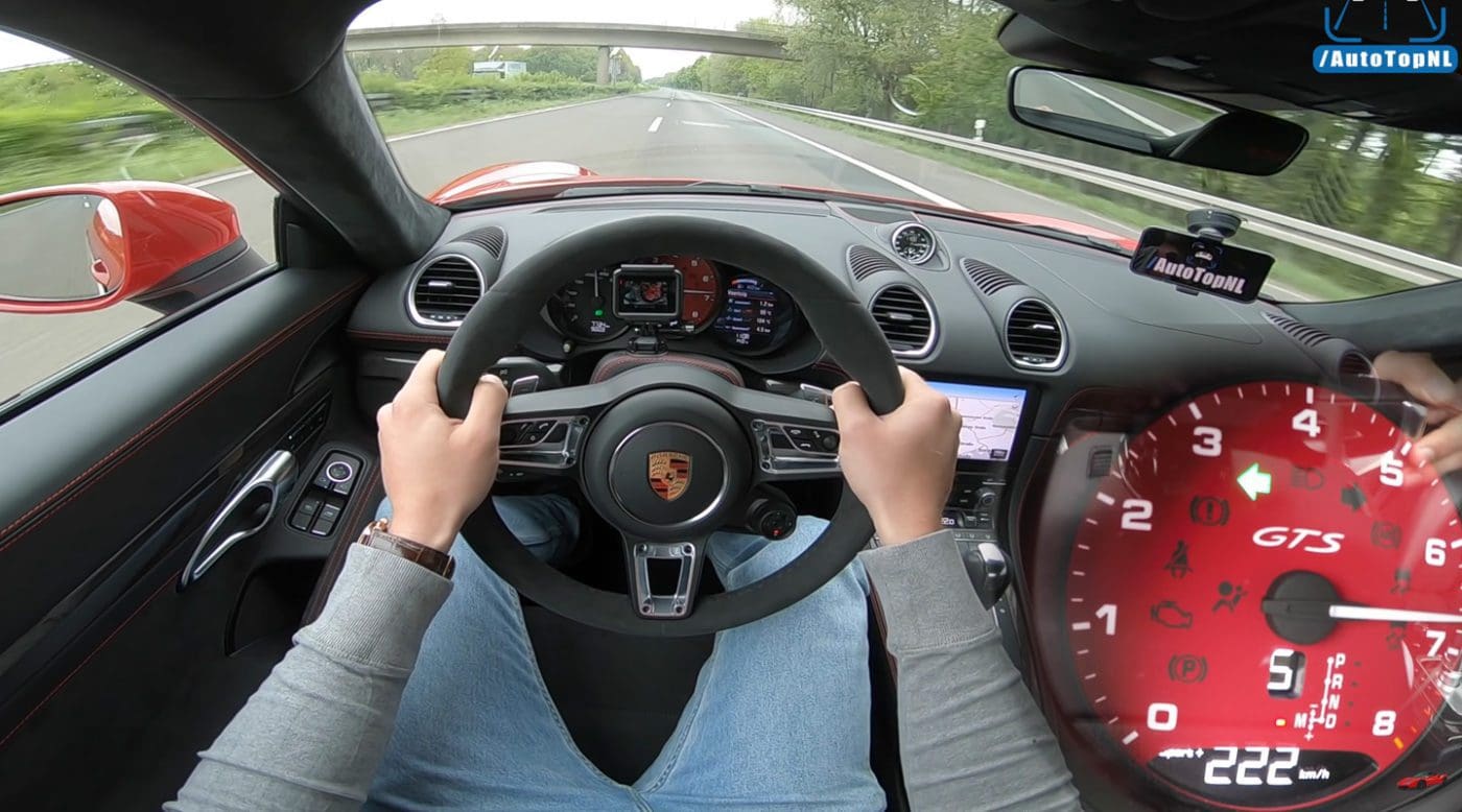 Porsche 718 GTS Top Speed