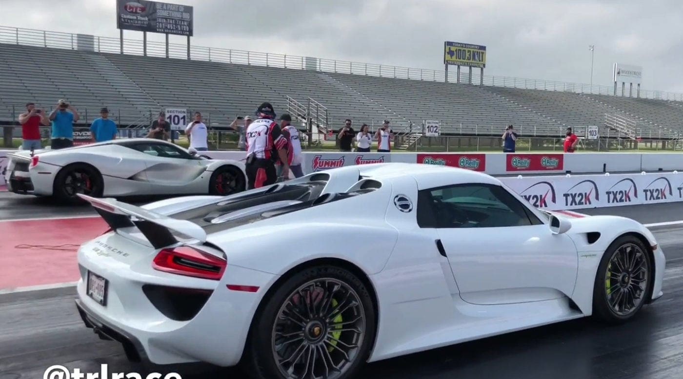 Porsche 918 vs LaFerrari