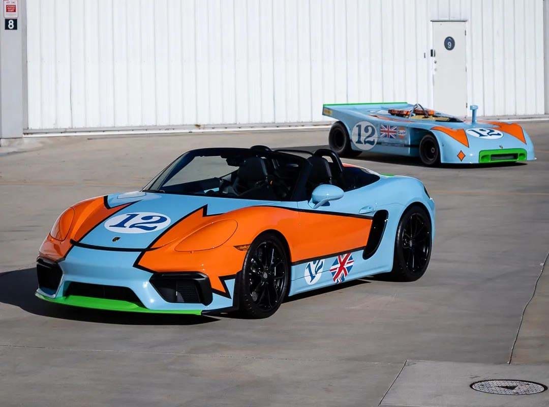 Jerry Seinfeld's One-Off Factory Built Porsche 718 Spyder Matches