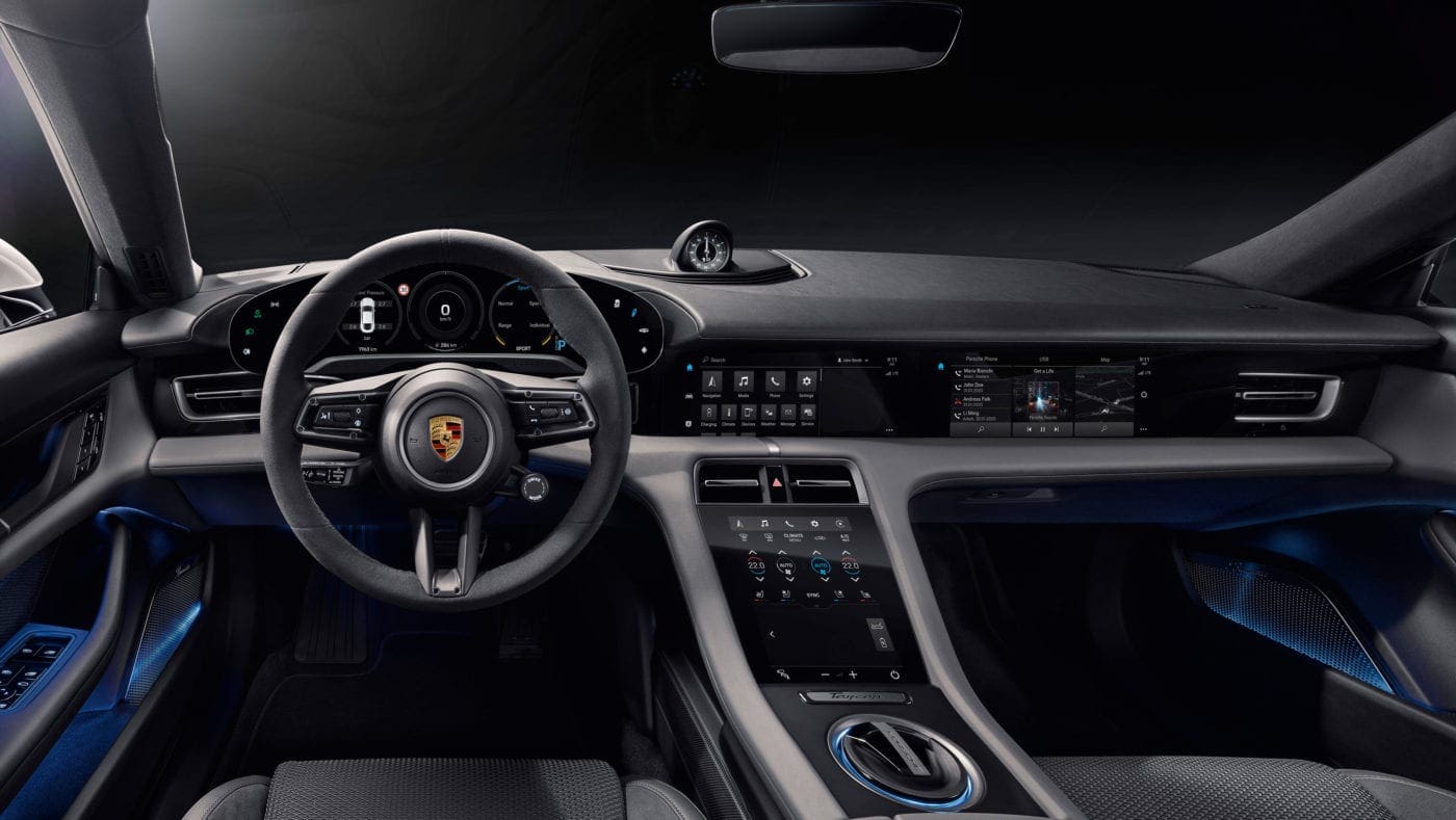 Porsche Taycan Interior Feature