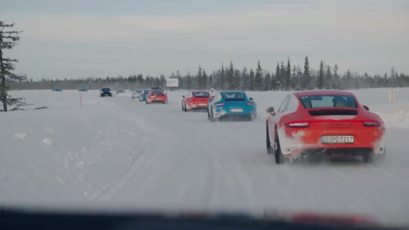 Porsche on Ice