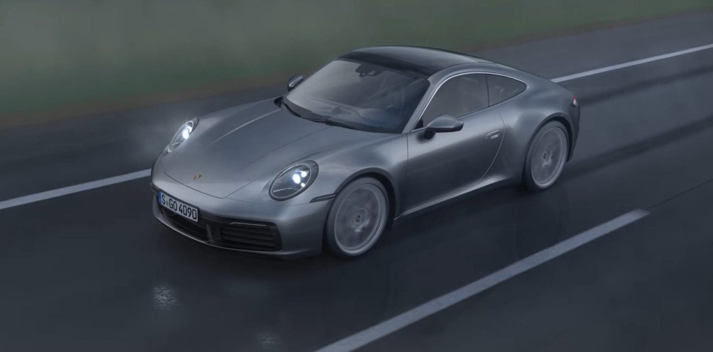 Porsche rain