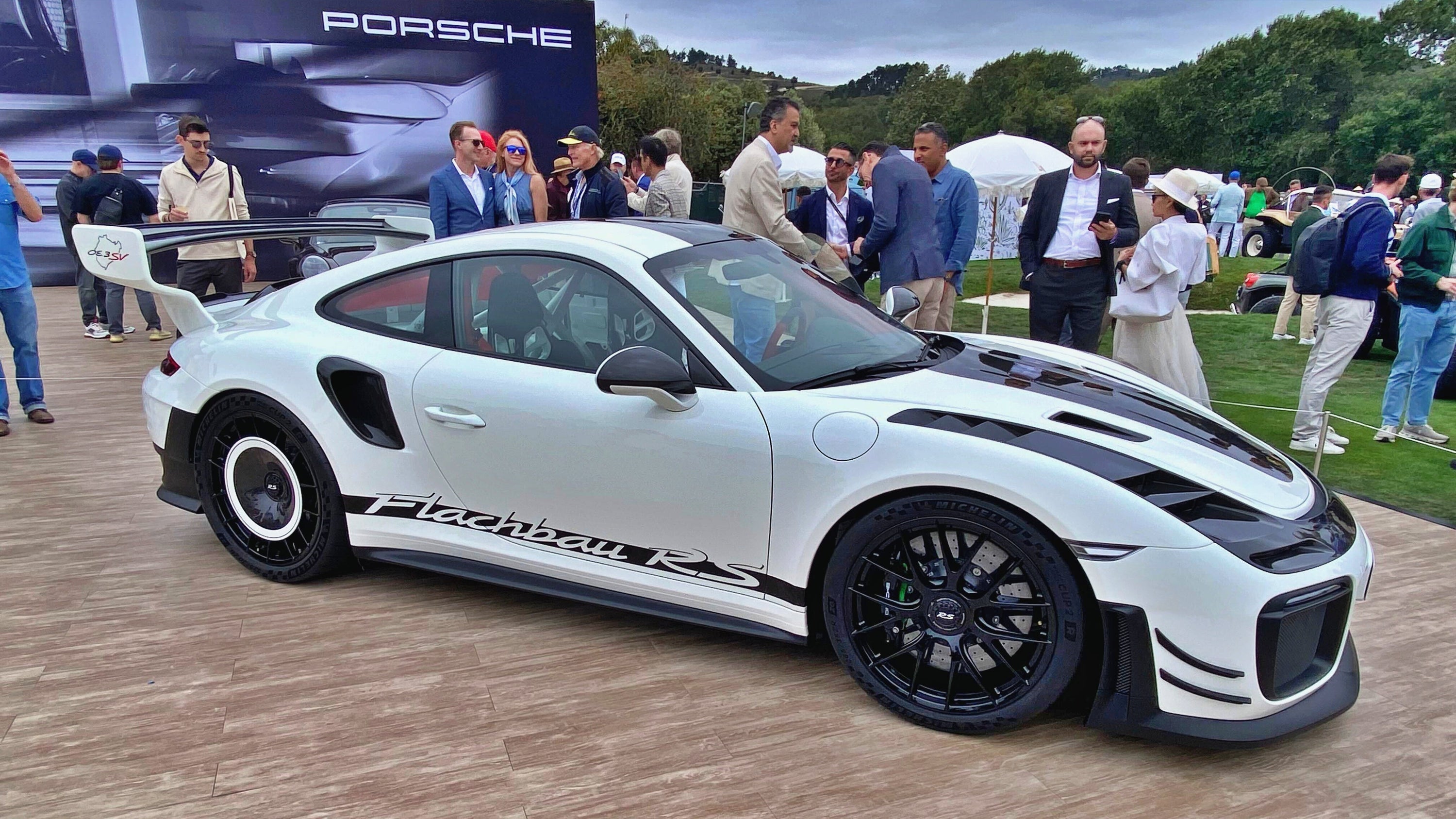 Moby Dick Returns: Porsche Reveals the One-Off Flachbau RS at The Quail