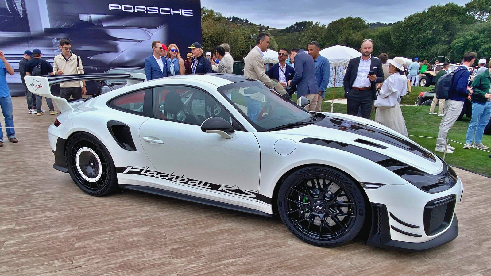 Moby Dick Returns: Porsche Reveals the One-Off Flachbau RS at The Quail