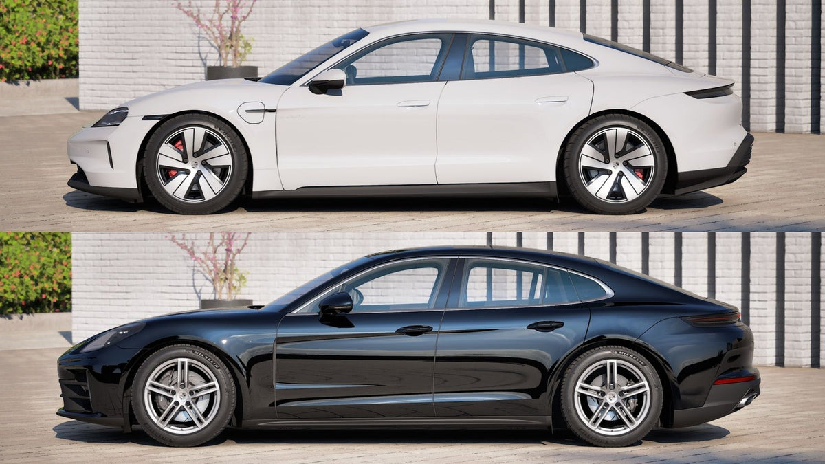 Comparison: Porsche Taycan Vs Porsche Panamera
