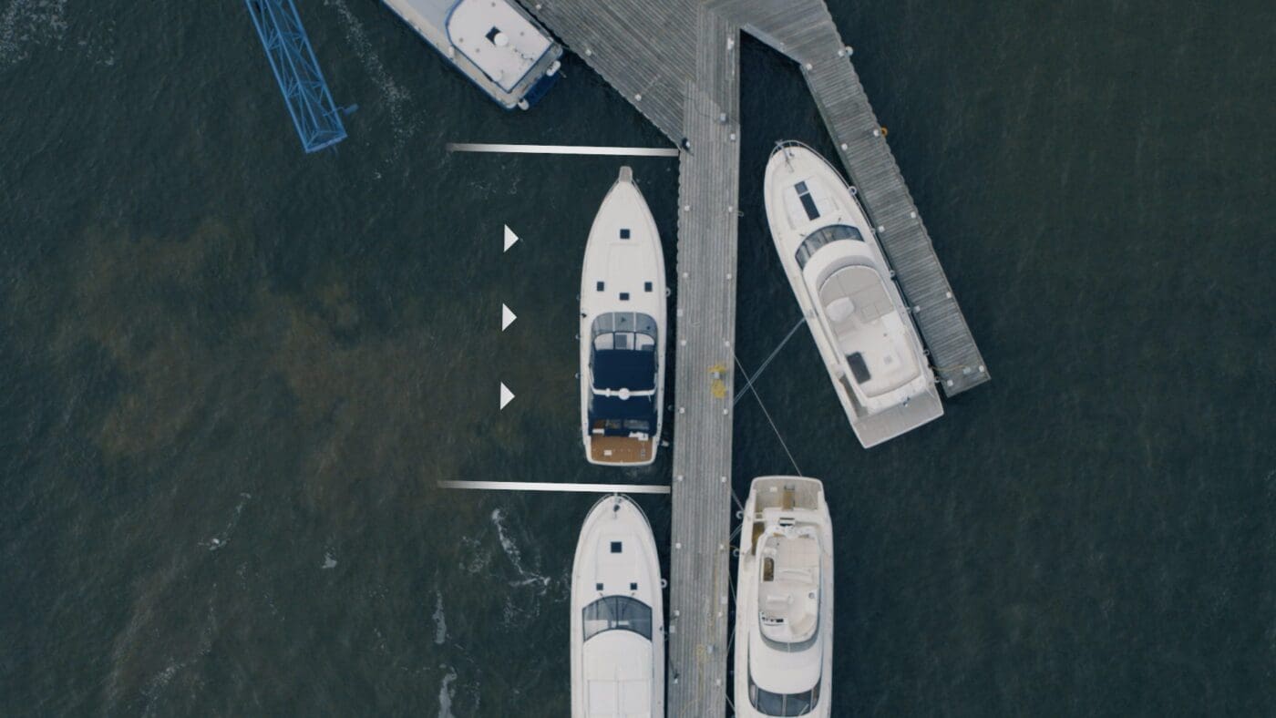 Precision against the dock