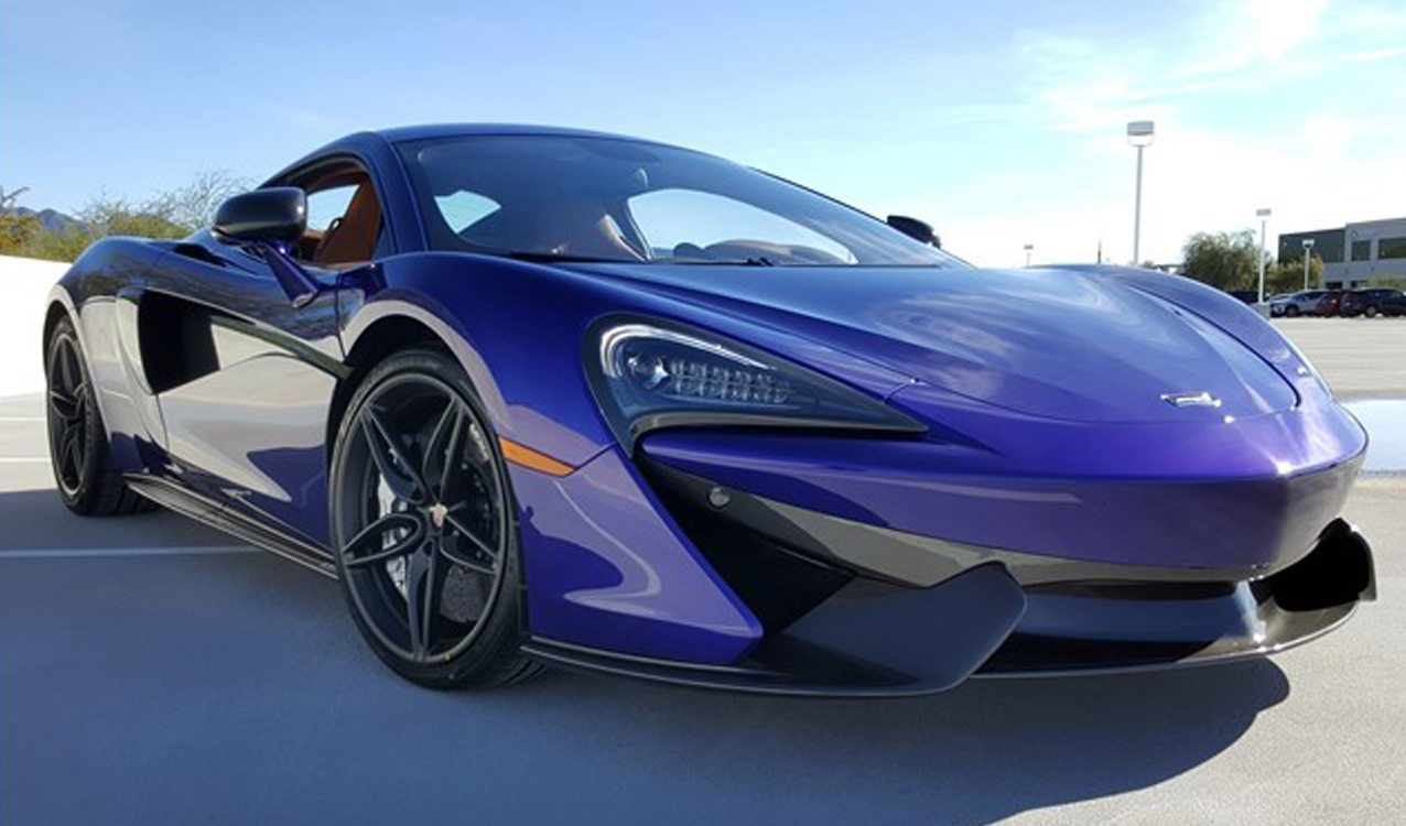 Purple Mclaren Feature