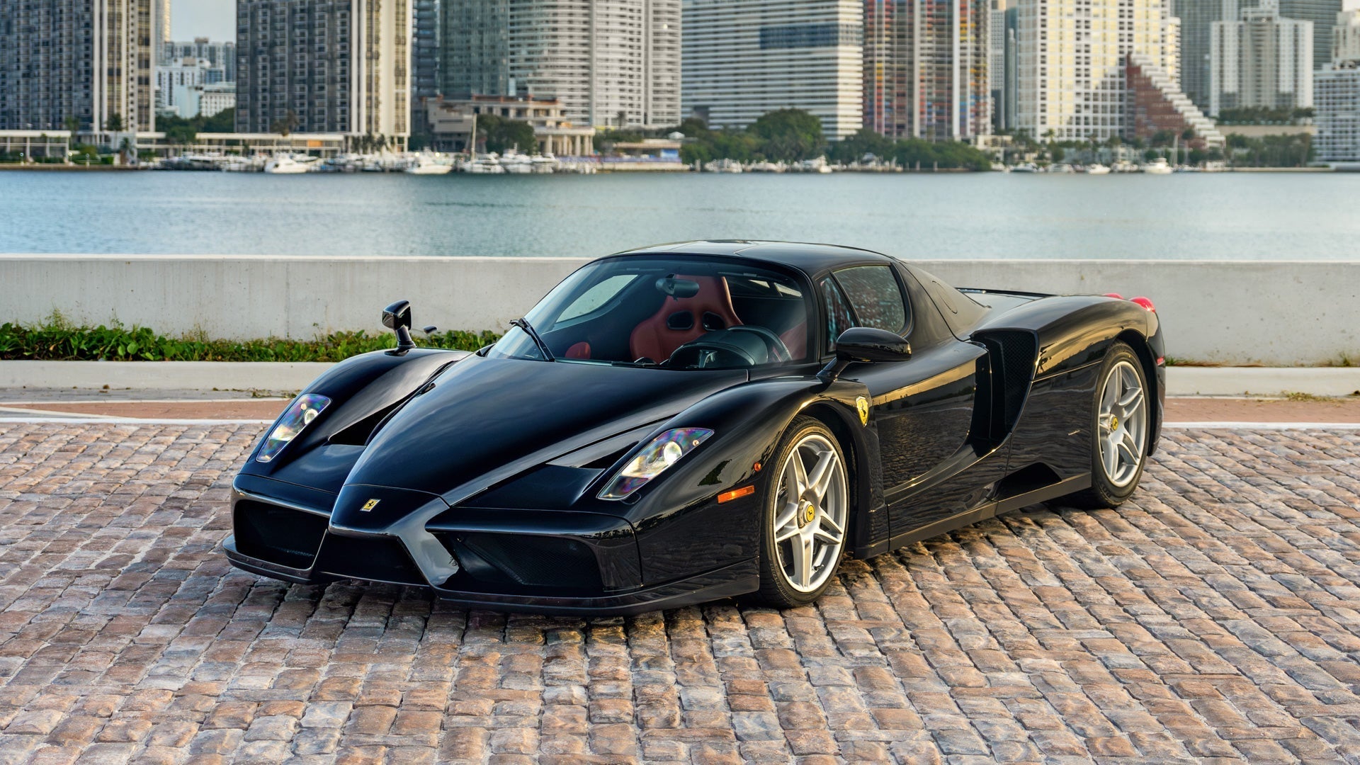 ラクーンオート製　Ferrari Enzo GT Test カーボンブラック Broad Arrow 
