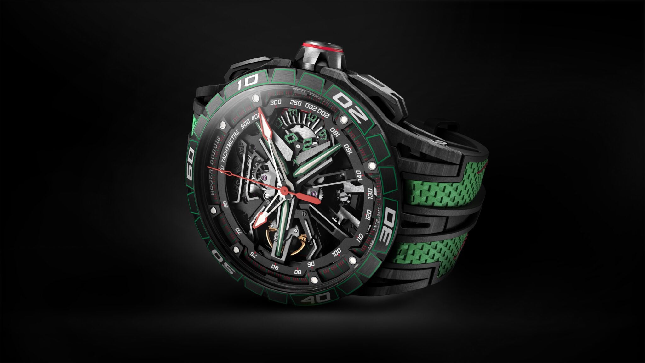 Roger Dubuis x Lamborghini Unveils An Excalibur Spider Flyback