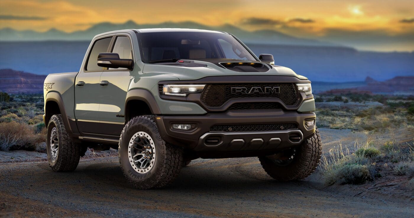 2021 Ram 1500 TRX Launch Edition front 3/4