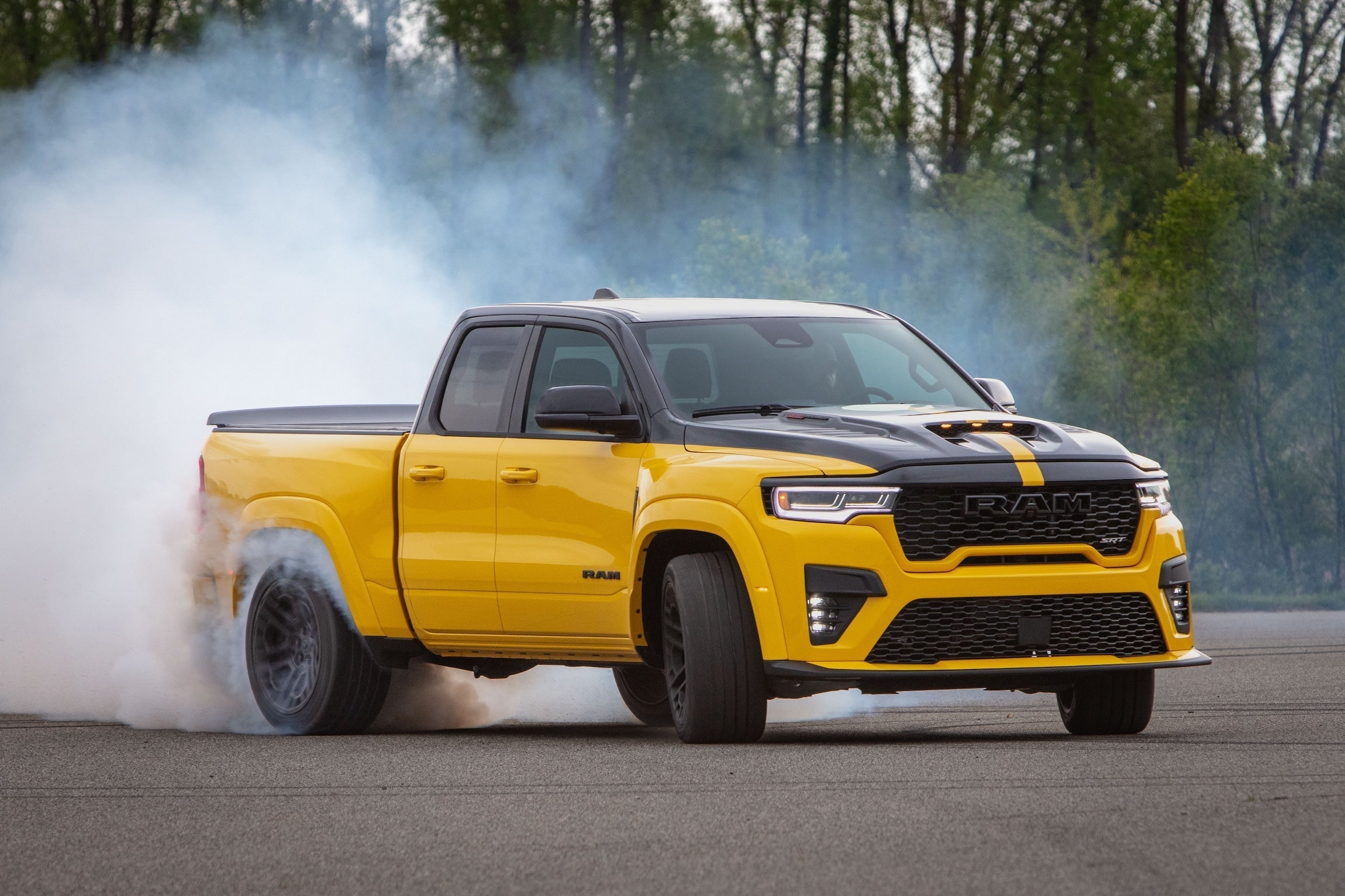 Ram Reveals 777-hp, 170-mph Rumble Bee SRT Muscle Truck