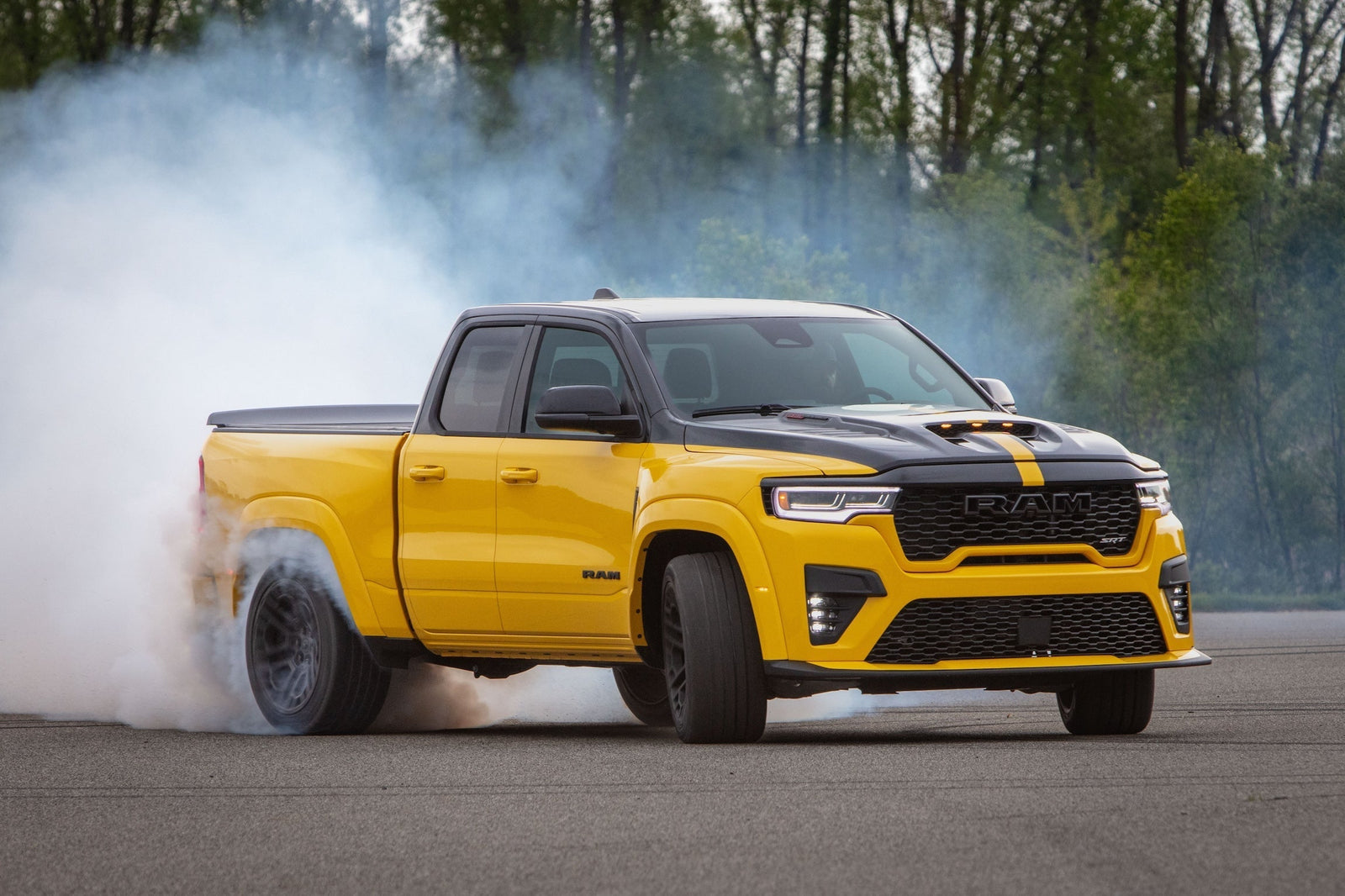 Ram Reveals 777-hp, 170-mph Rumble Bee SRT Muscle Truck