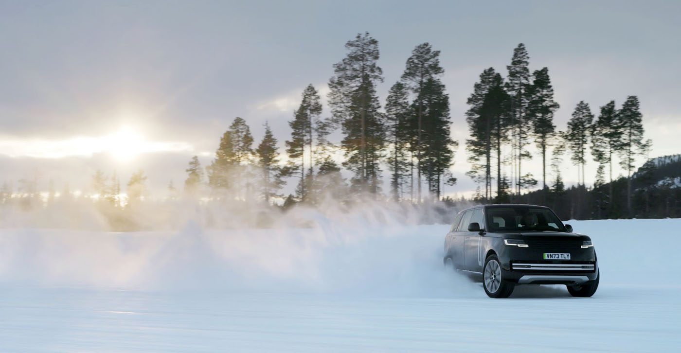 Land Rover Reveals First Images Of Range Rover Electric Prototypes In ...
