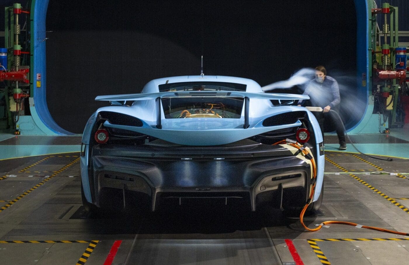 RimacCTwoAerodynamicTest