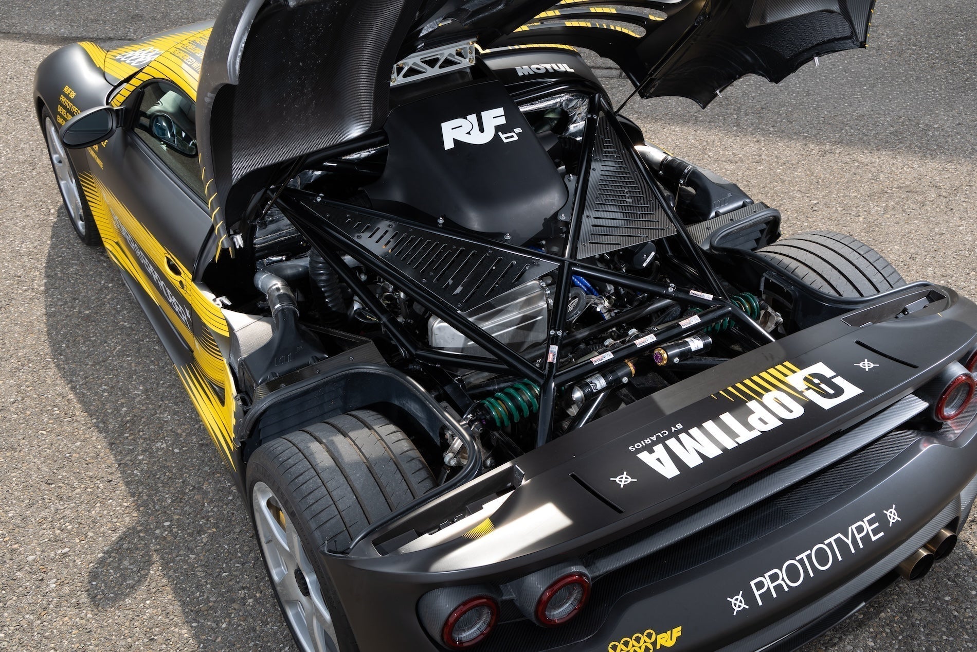RUF Reveals 1,000-HP Boxer-Eight Engine To “Define The Future”
