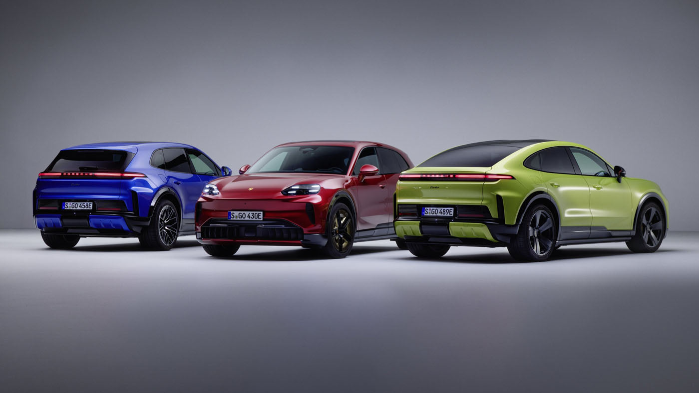 Porsche Reveals More Colors For the 2027 Cayenne Electric