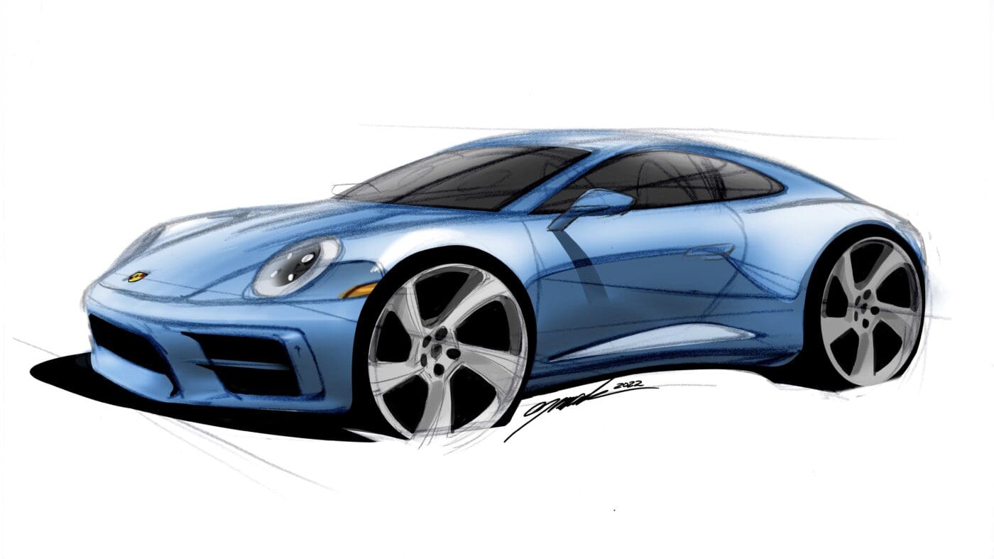 Sally Carrera 2.0 sketch Grant Larson