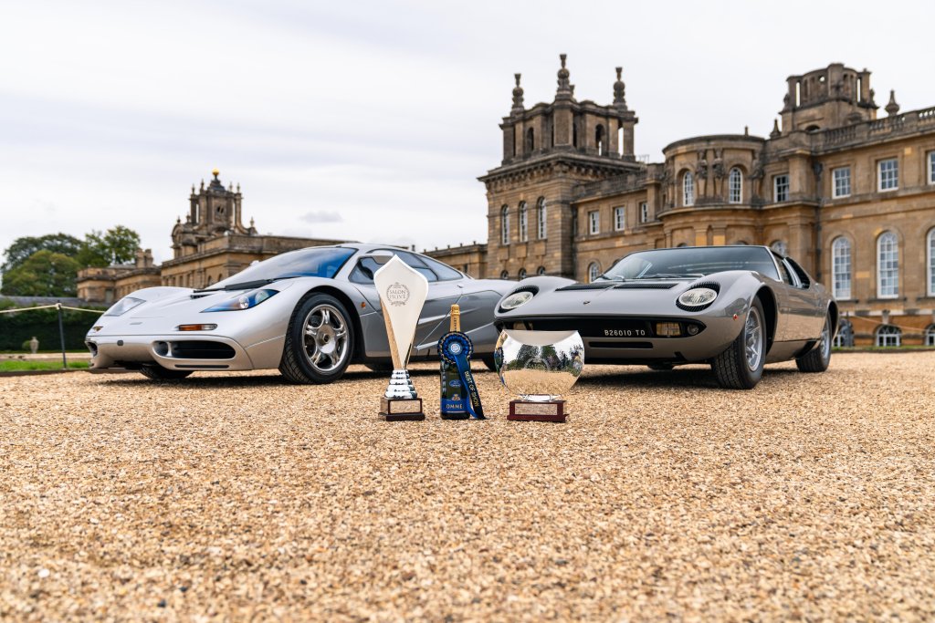 Lamborghini Miura and McLaren F1 Make History With Double Best of Show Win at Salon Privé