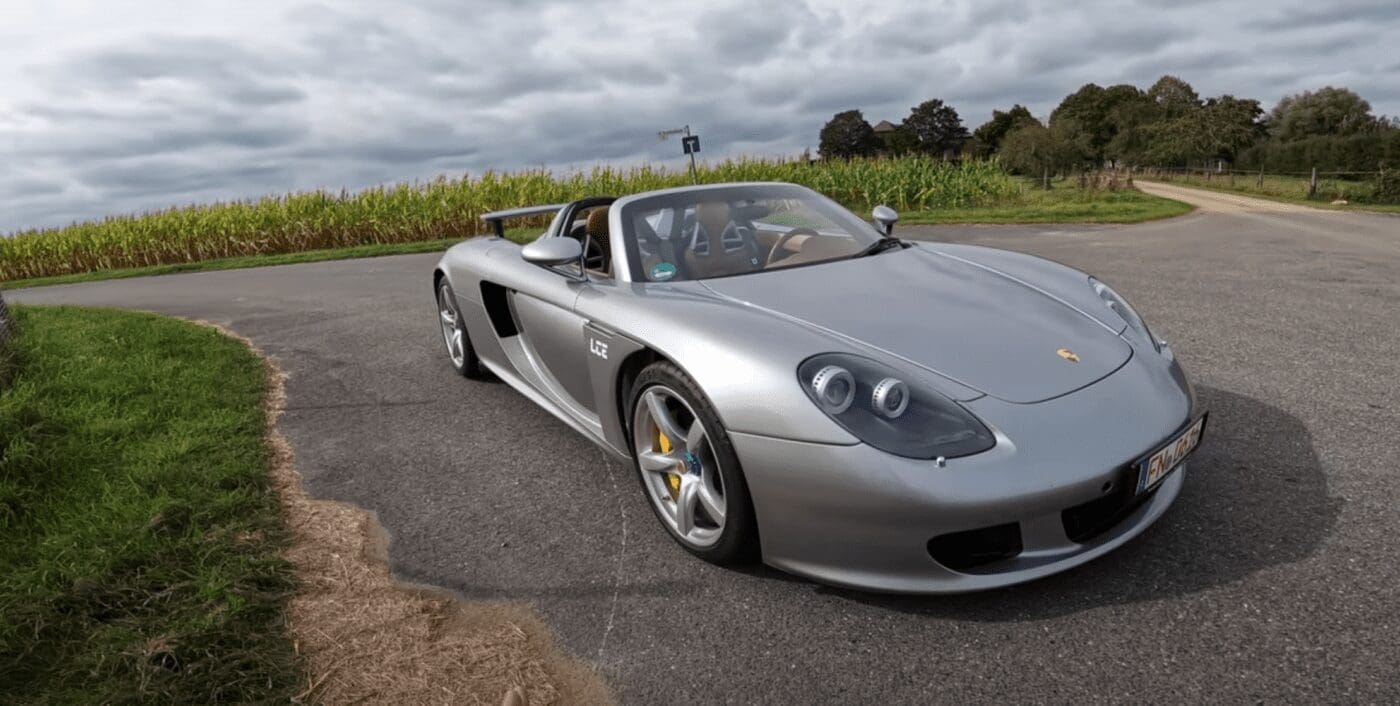 Porsche Carrera GT Shows Off On The Autobahn